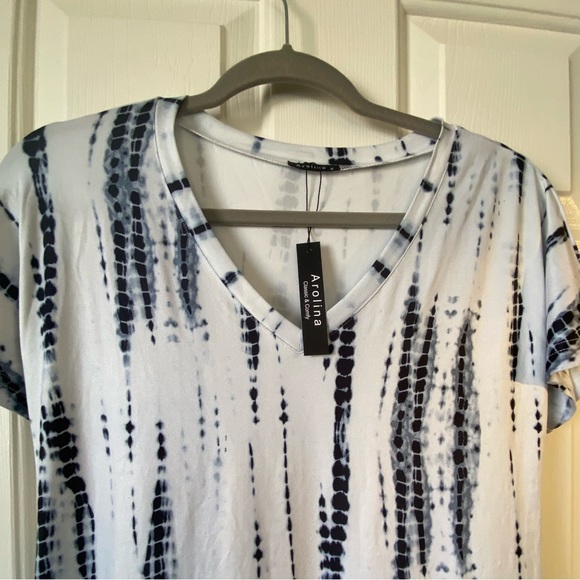 NWT tie dye maxi dress. Size S/M. Pockets. - Picture 2 of 9